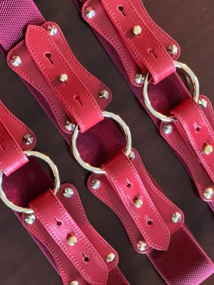 Claiborne Belt in Red