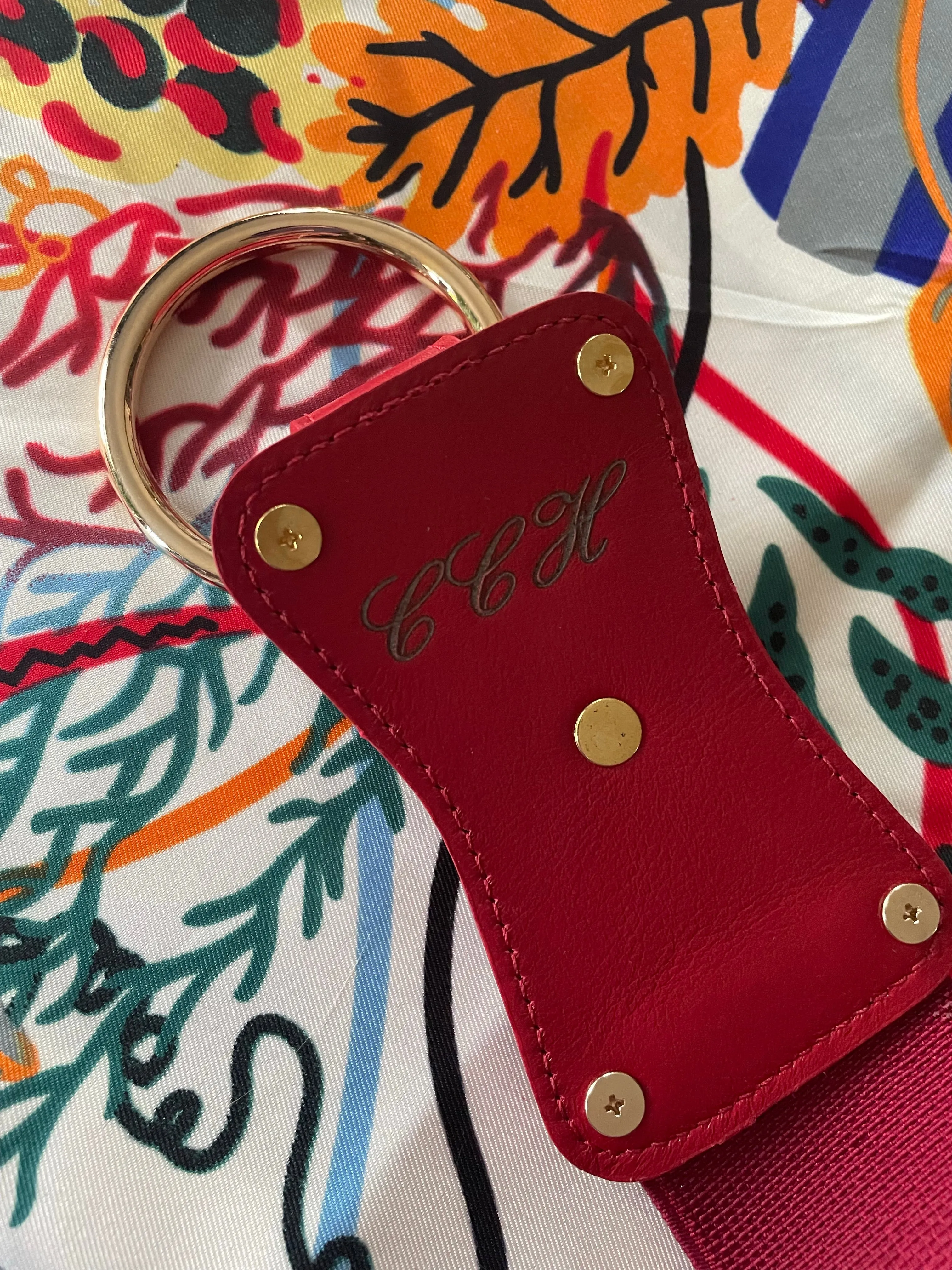 Claiborne Belt in Red