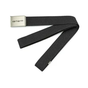 Clip Belt Chrome | Black