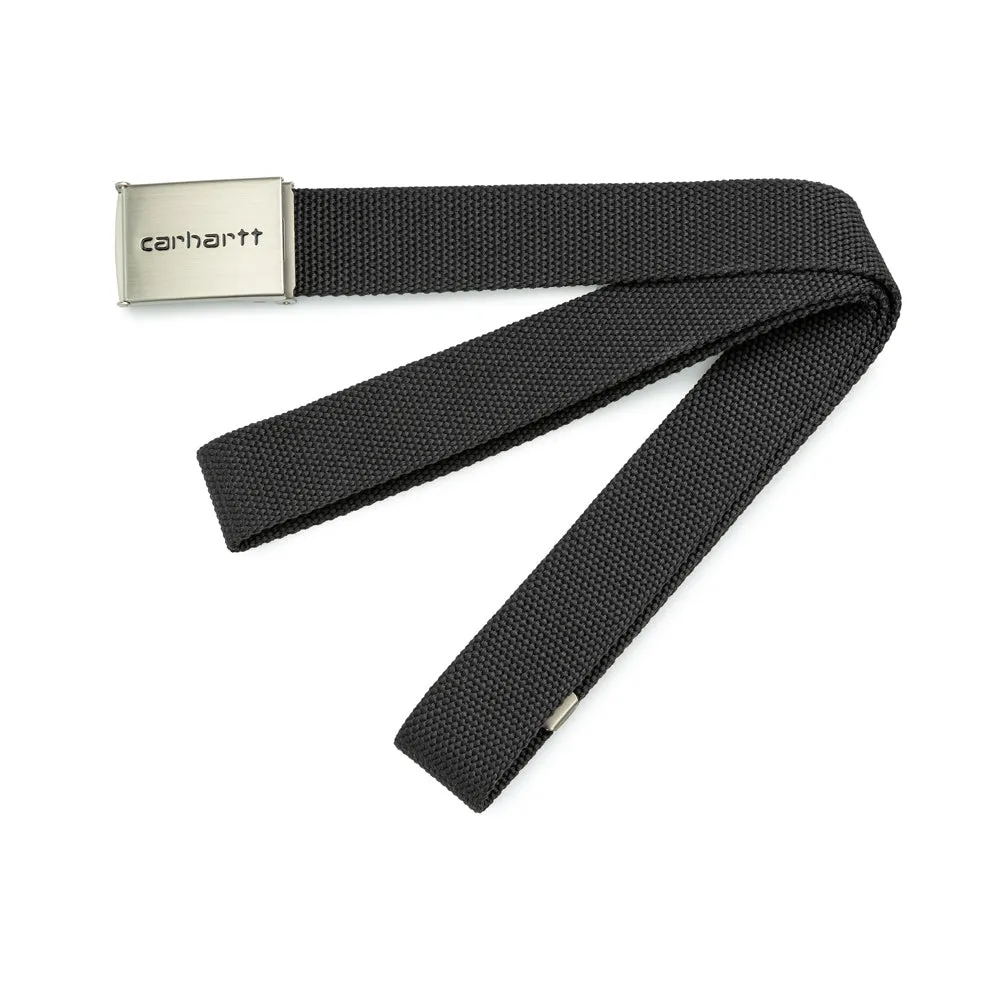 Clip Belt Chrome | Black
