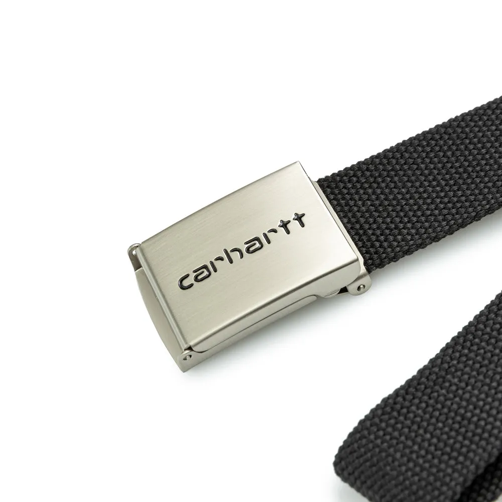 Clip Belt Chrome | Black
