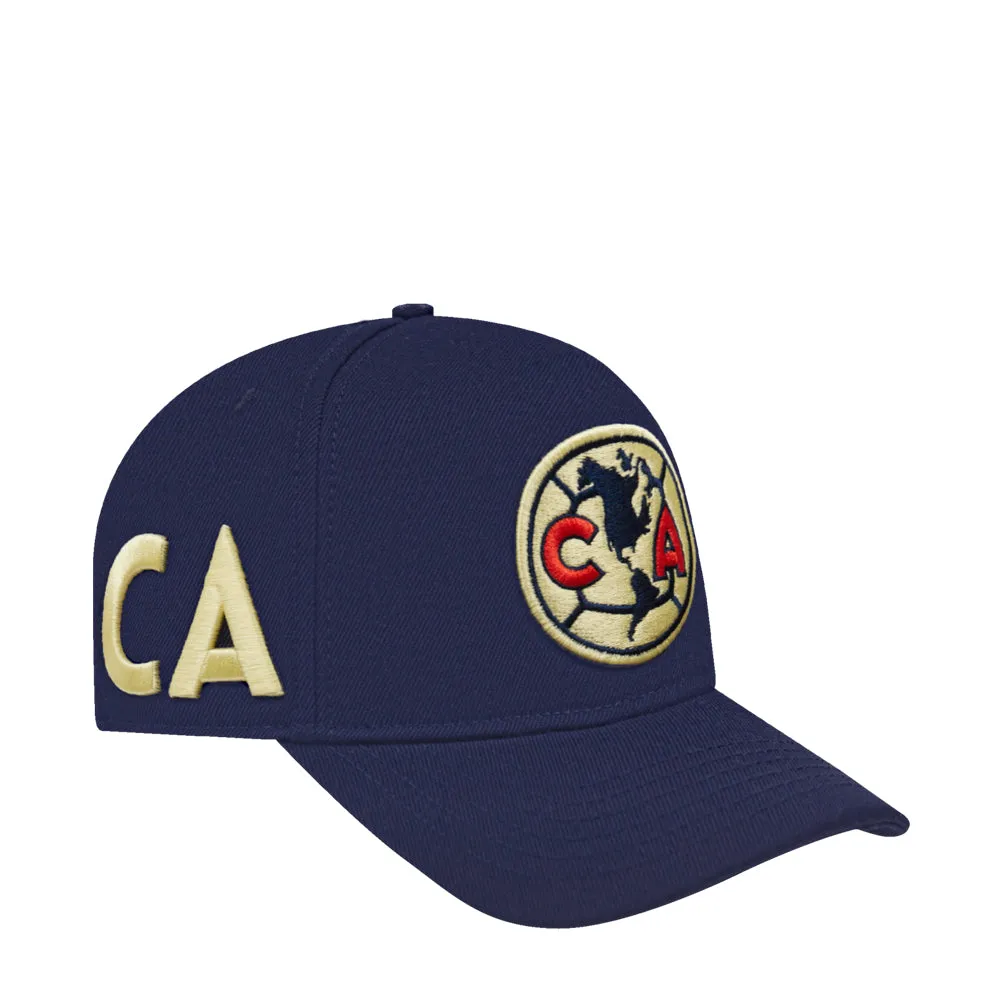 Club America Premium Logo Pinch Front Snapback