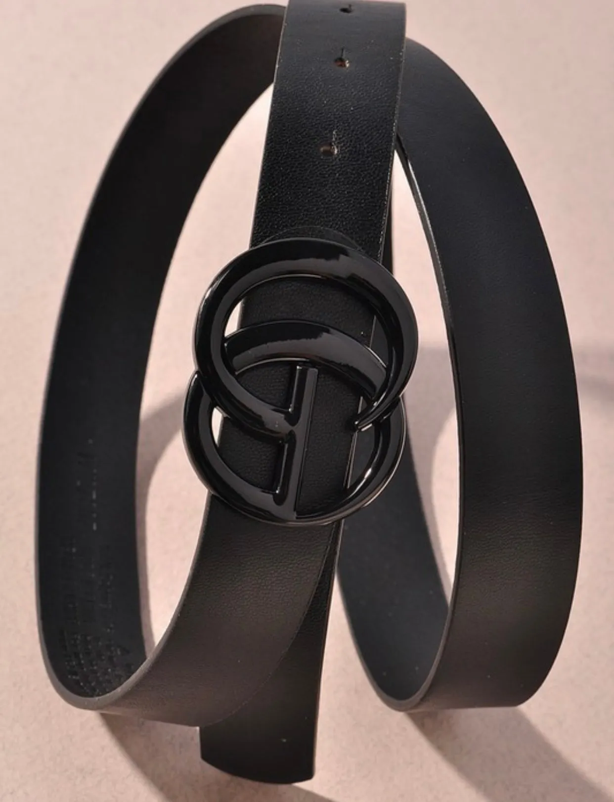 Color Coated Buckle Belts- 4 Colors