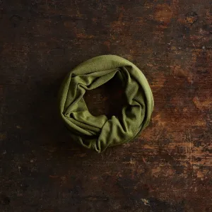 Coot Adult’s Snood - Merino Wool & Silk - Moss