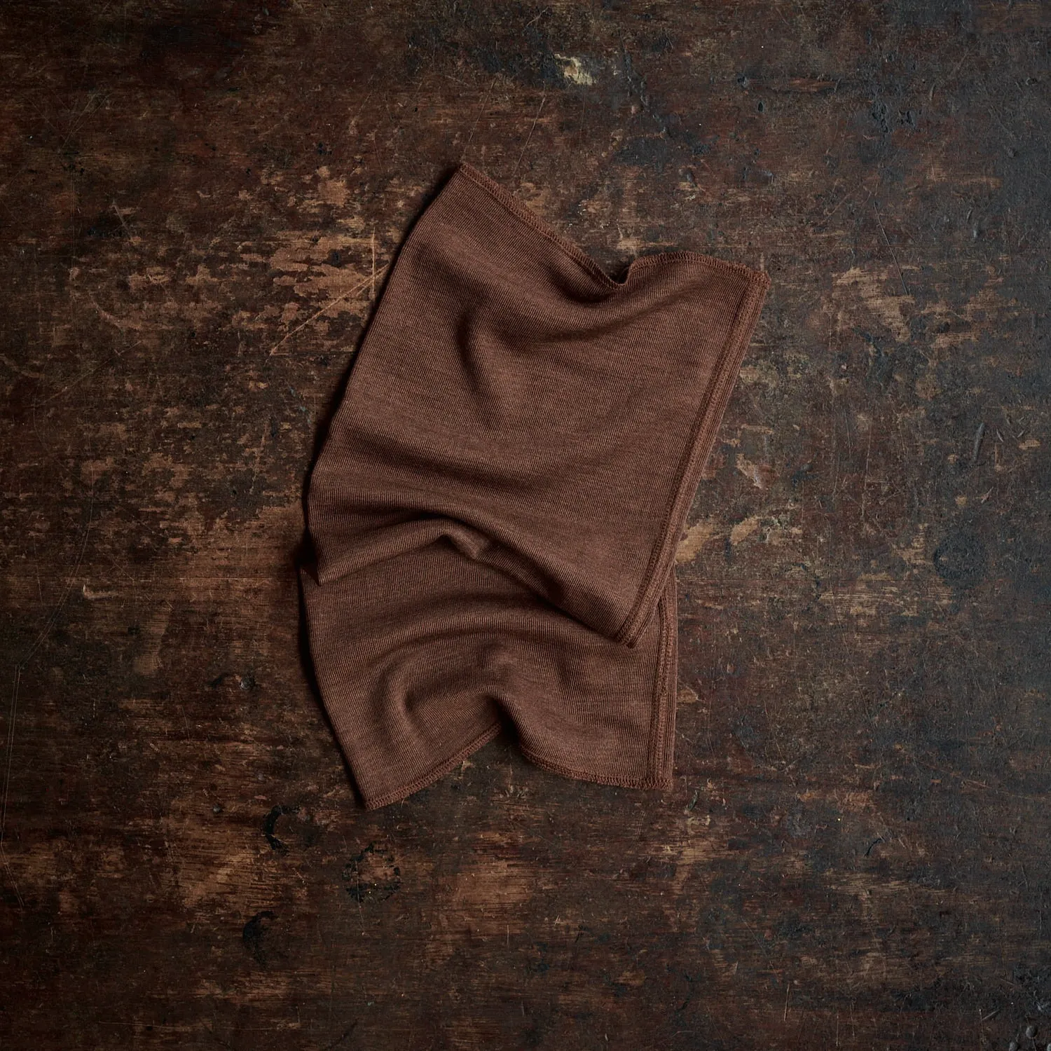 Coot Snood - Merino Wool & Silk - Squirrel