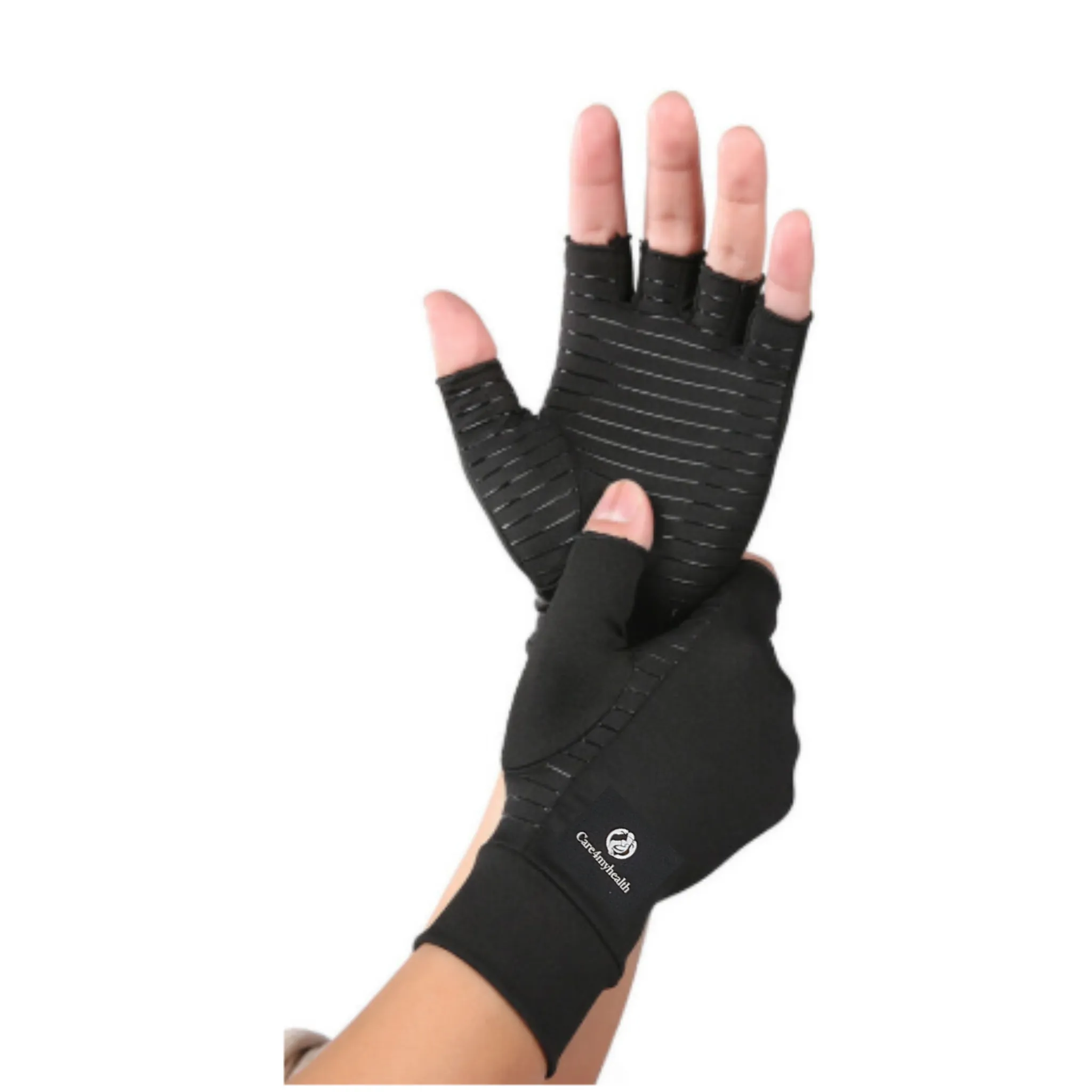 Copper Compression Open Finger Arthritis  Gloves