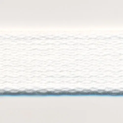 Cotton Taffeta Ribbon #01 White
