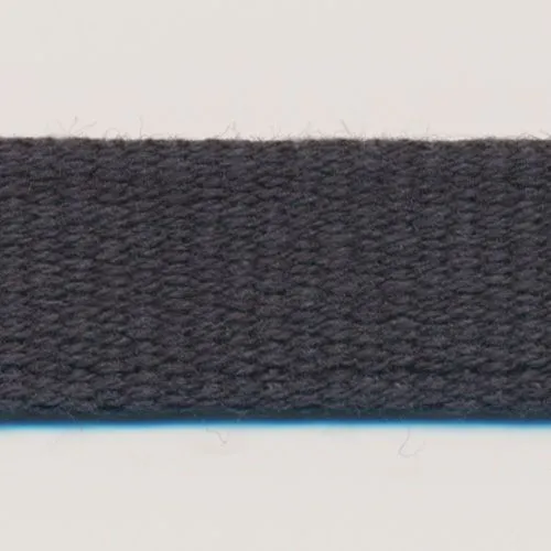 Cotton Taffeta Ribbon #102 Carbon Gray