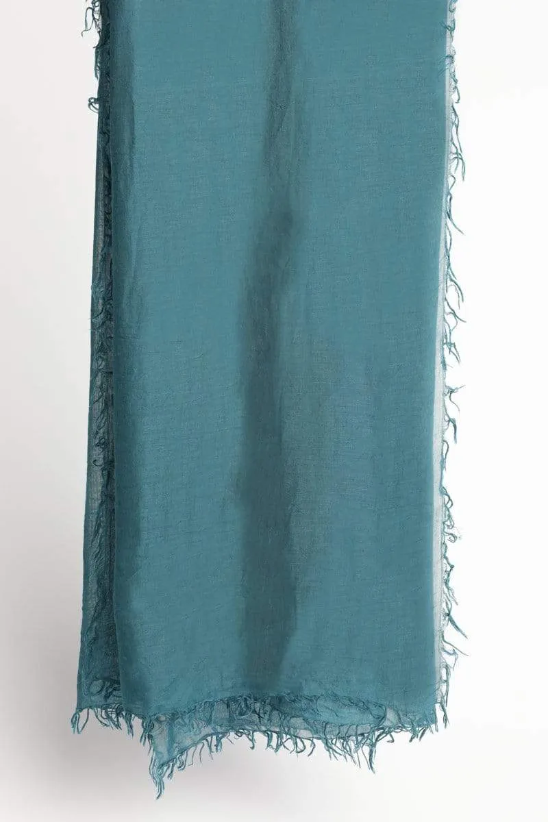 Crinkled Lyocell Lightweight Scarf