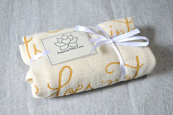 Custom Love is Patient, Love Never Fails 1 Corinthians 13:4-8 Scarf (Made To Order)