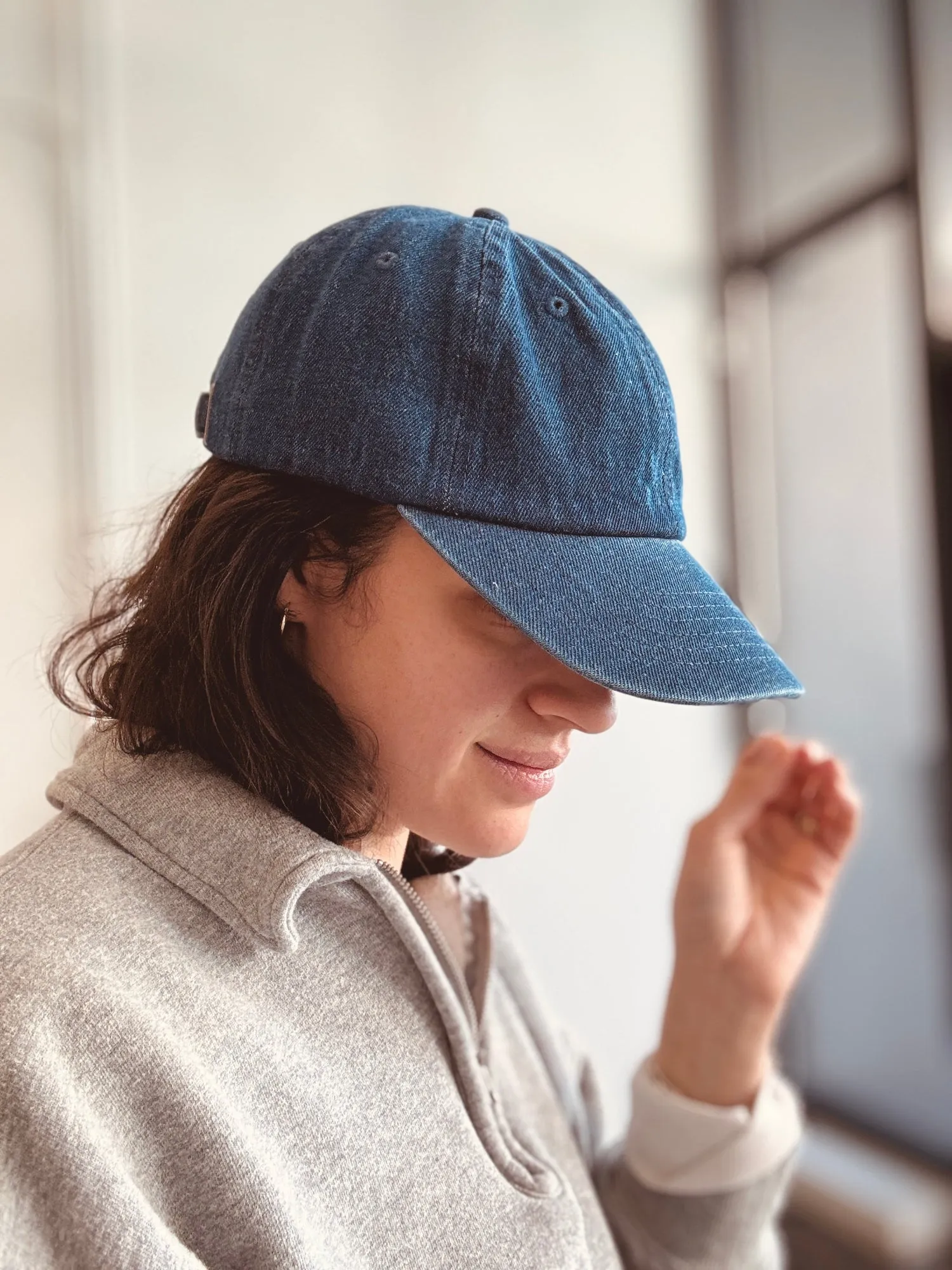 Denim Baseball Cap