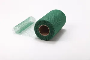 Emerald Green Nylon Netting Fabric