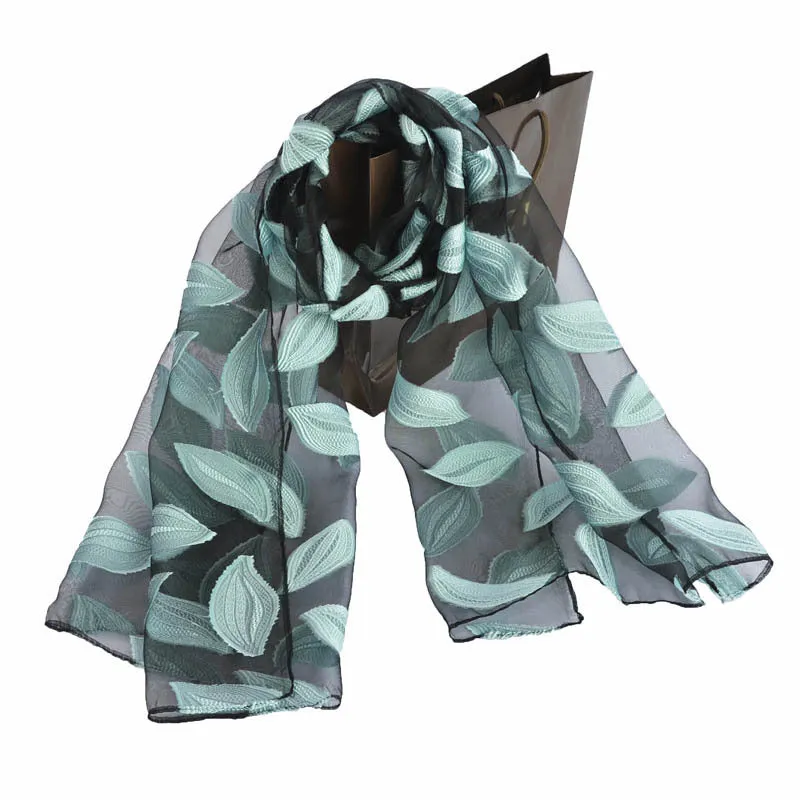 Ethnic Flower Print Long Scarf Shawl Fringed Scarves for Women Ladies Girls 70x180