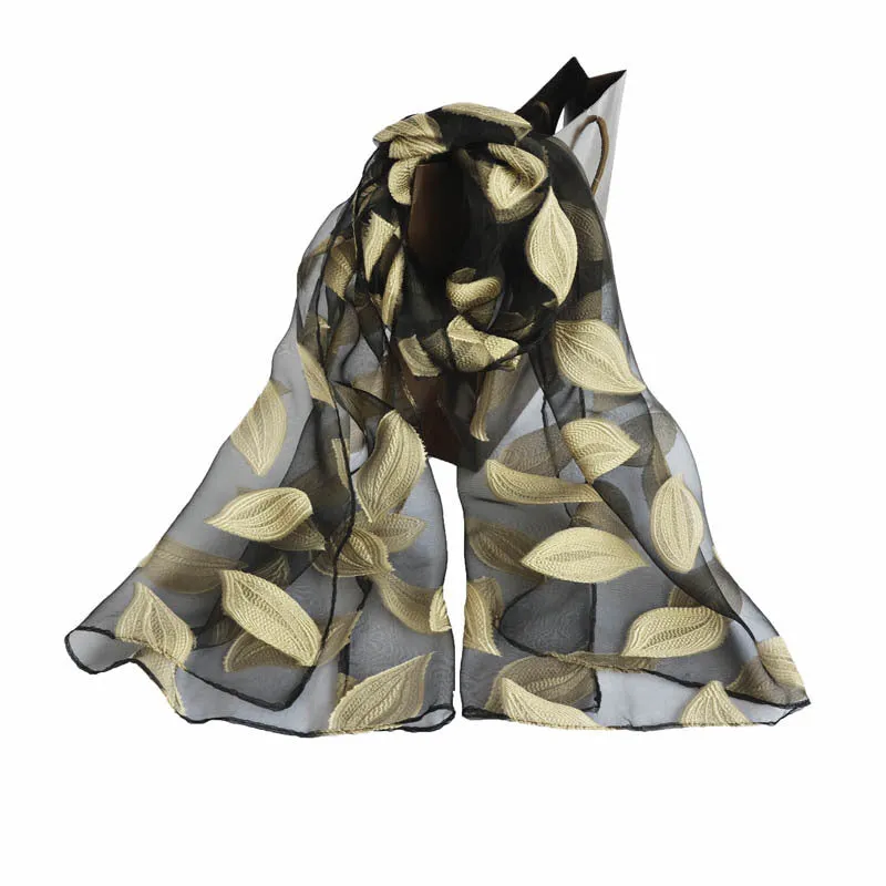Ethnic Flower Print Long Scarf Shawl Fringed Scarves for Women Ladies Girls 70x180