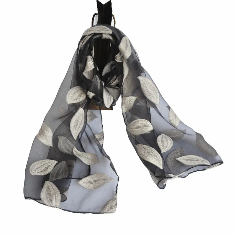 Ethnic Flower Print Long Scarf Shawl Fringed Scarves for Women Ladies Girls 70x180