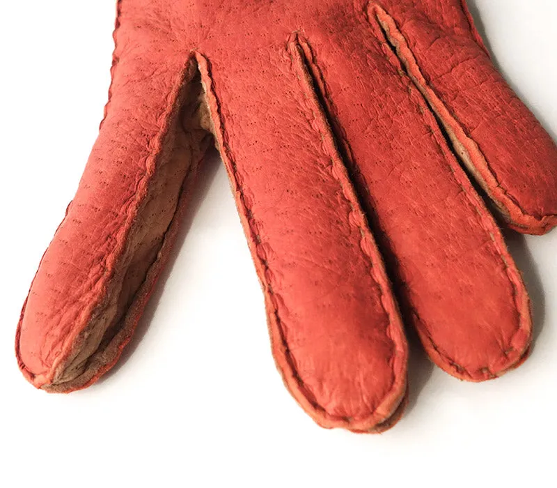 Eva - Peccary leather gloves - women