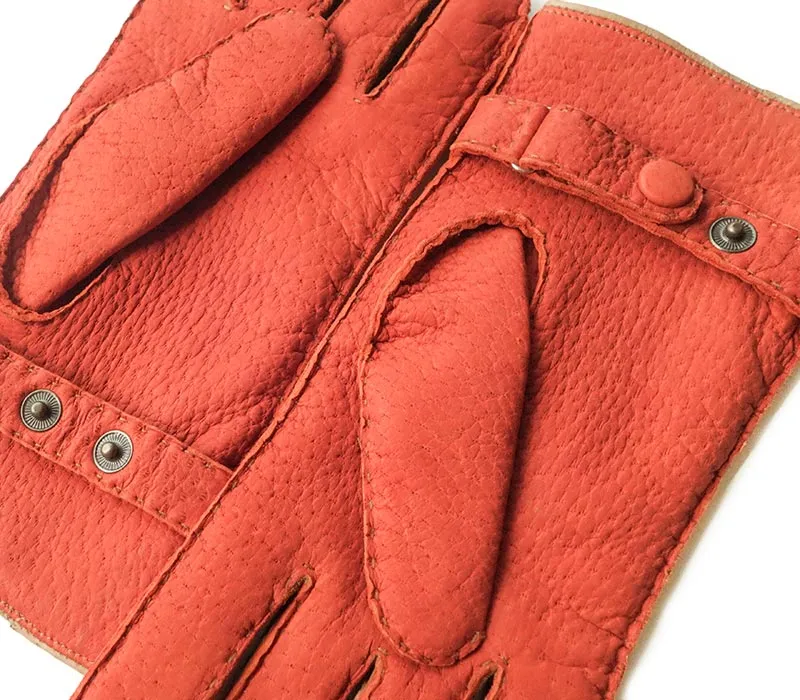 Eva - Peccary leather gloves - women