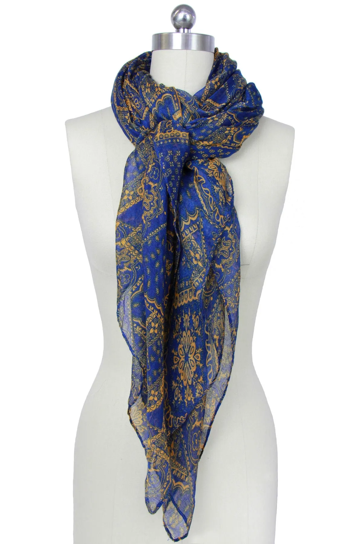 Evelina Roses Scarf