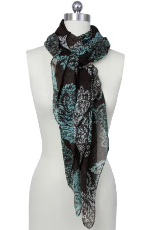 Evelina Roses Scarf