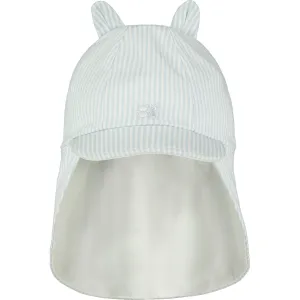 Finn Blue Striped Sun Cap With Ears