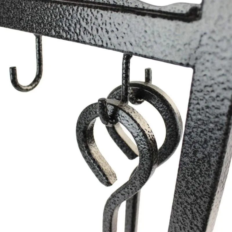 Fireplace Tools Sets 5 Pieces Strength Wrought Iron Indoor Outdoor