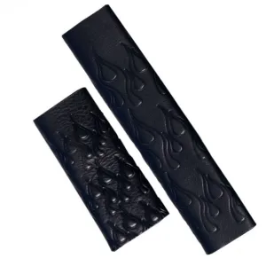 Flame Embossed Hair Glove 4" or 8" length
