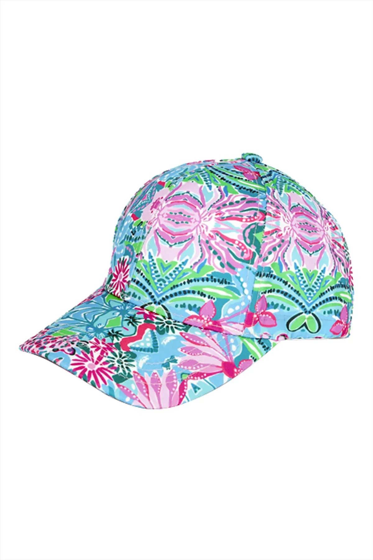 FLORAL PAISLEY, BASEBALL CAP
