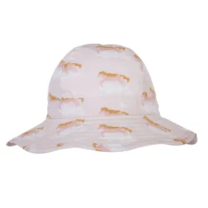 Flying Unicorns Wide Brim Infant Sunhat