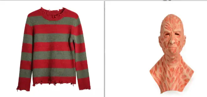 Freddy Halloween Costume Set – Complete Role-Playing Outfit & Props