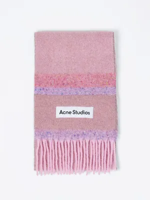 Fringed Logo Scarf