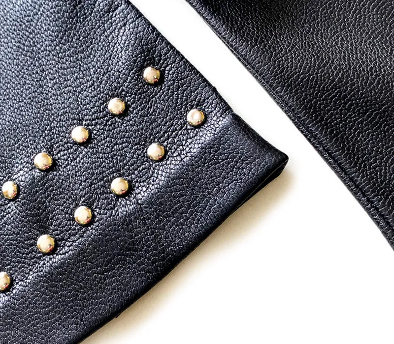 Galena - Goatskin leather gloves - women