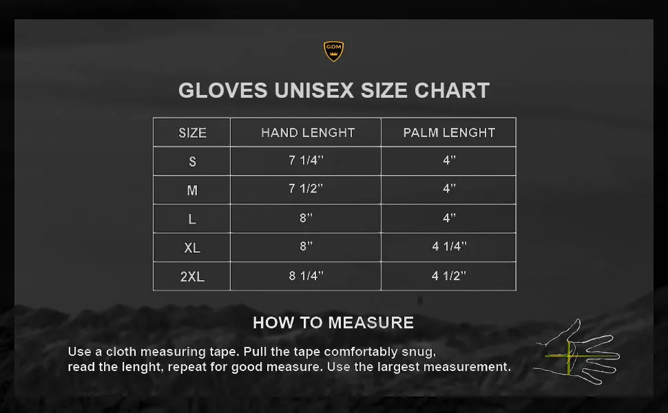 GDM Motorcycle Gloves