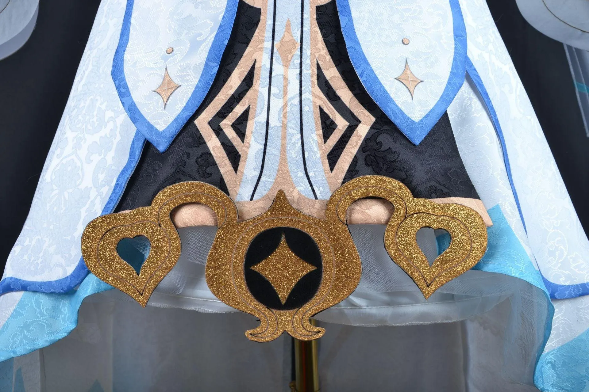 Genshin Impact Lumine Uniform Dress Set Cosplay Costume Outfits