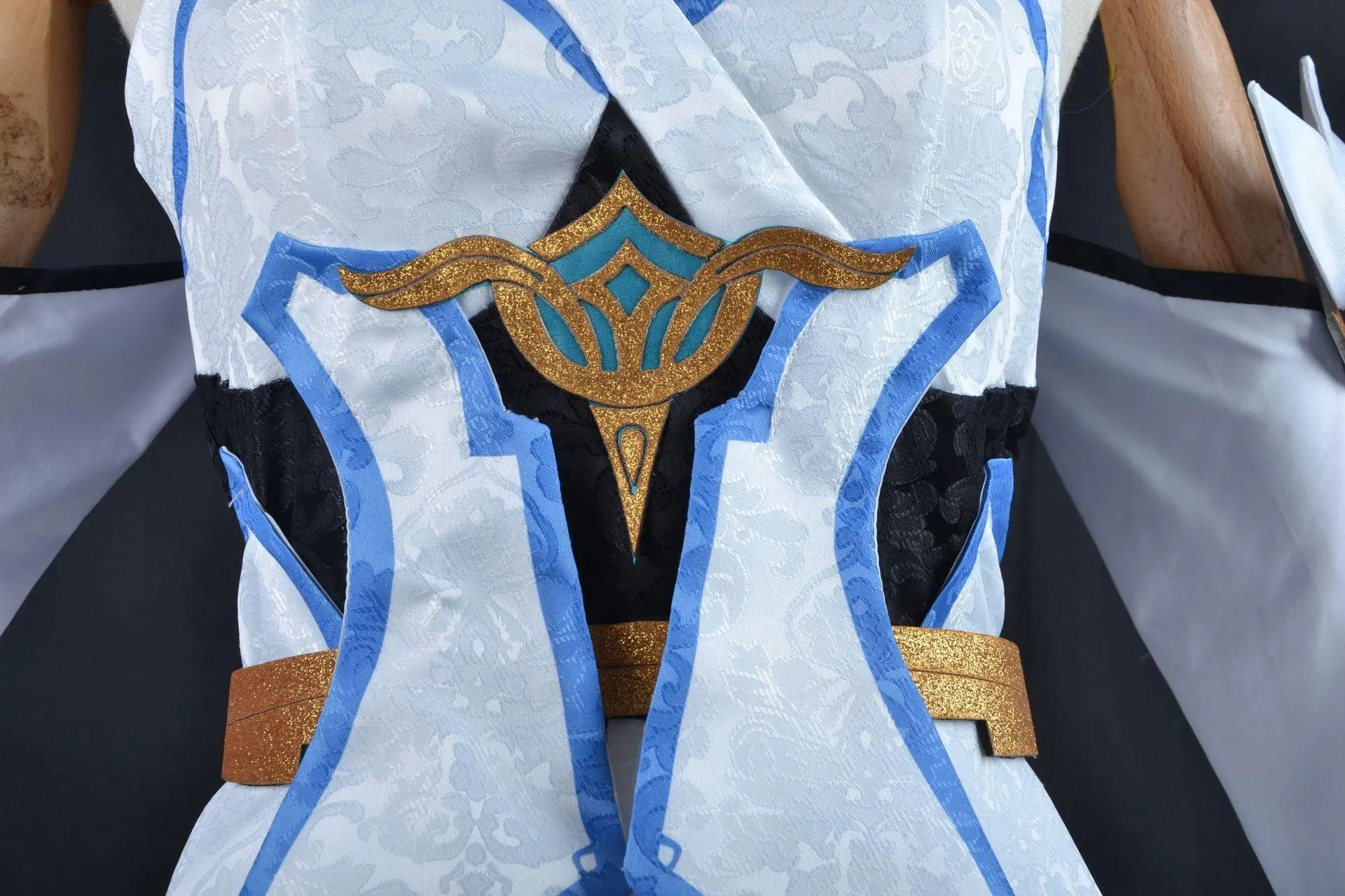 Genshin Impact Lumine Uniform Dress Set Cosplay Costume Outfits