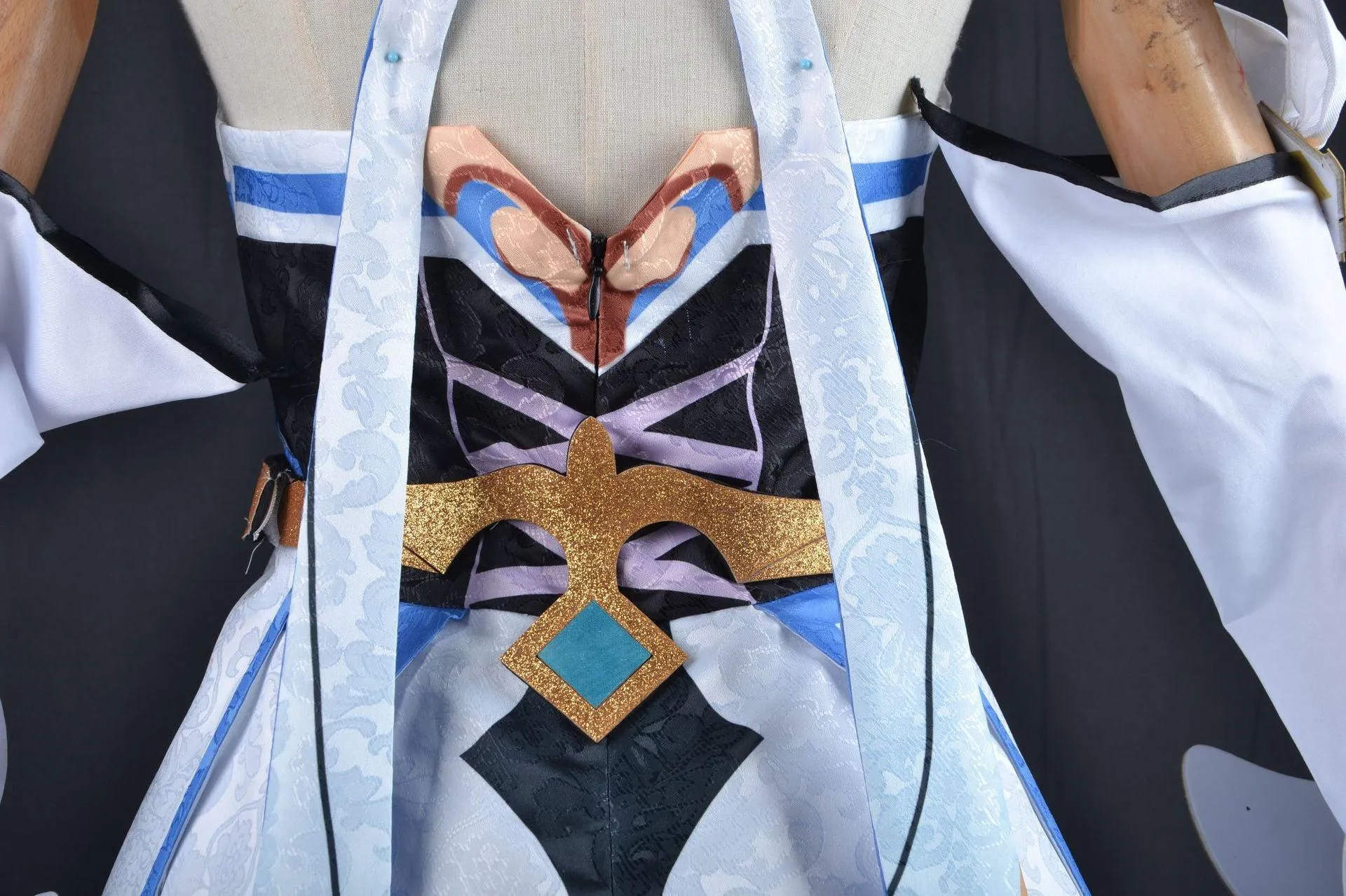 Genshin Impact Lumine Uniform Dress Set Cosplay Costume Outfits