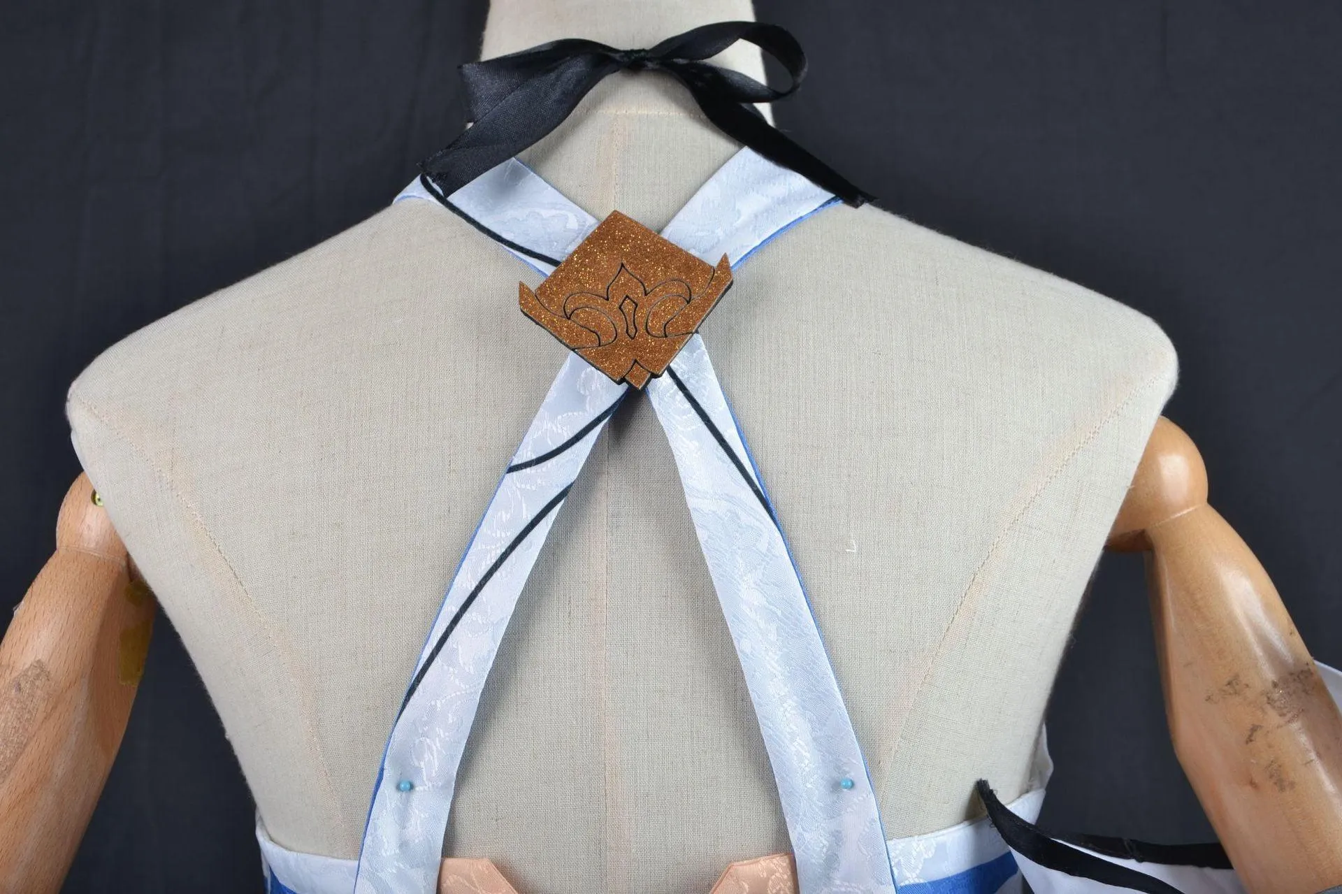Genshin Impact Lumine Uniform Dress Set Cosplay Costume Outfits