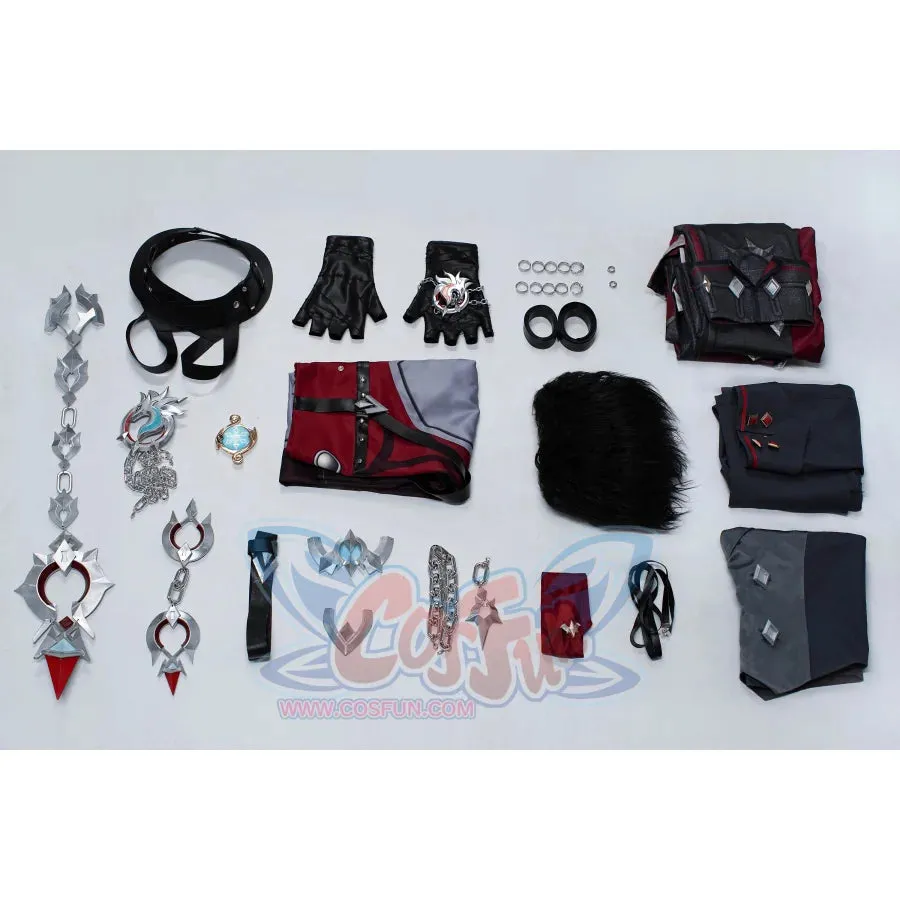 Genshin Impact Wriothesley Cosplay Costume C08608  AA