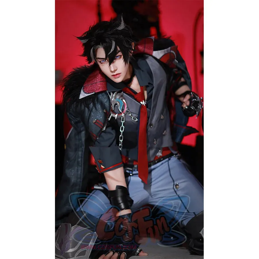Genshin Impact Wriothesley Cosplay Costume C08608  AA