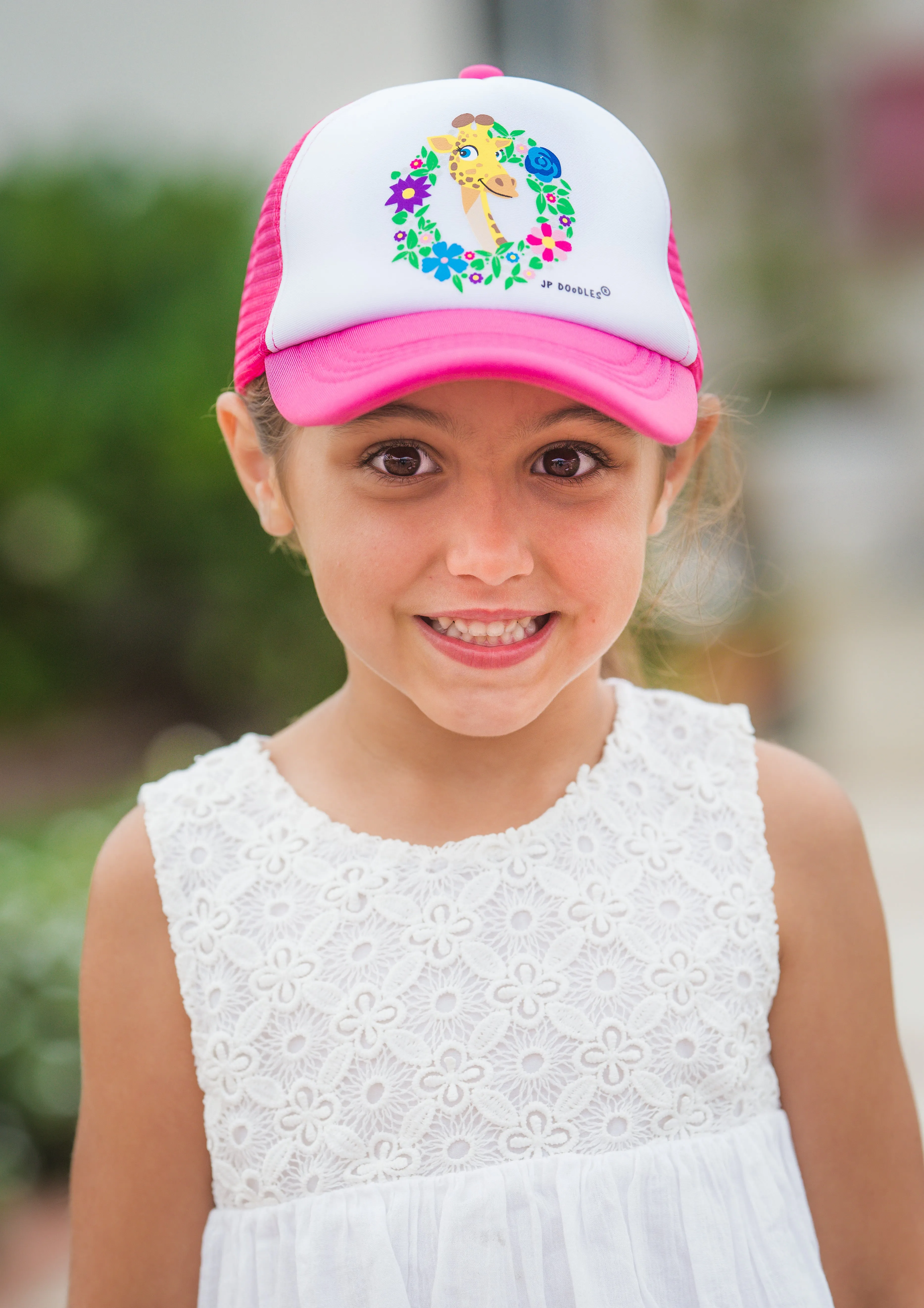 Giraffe Kids Trucker Hat