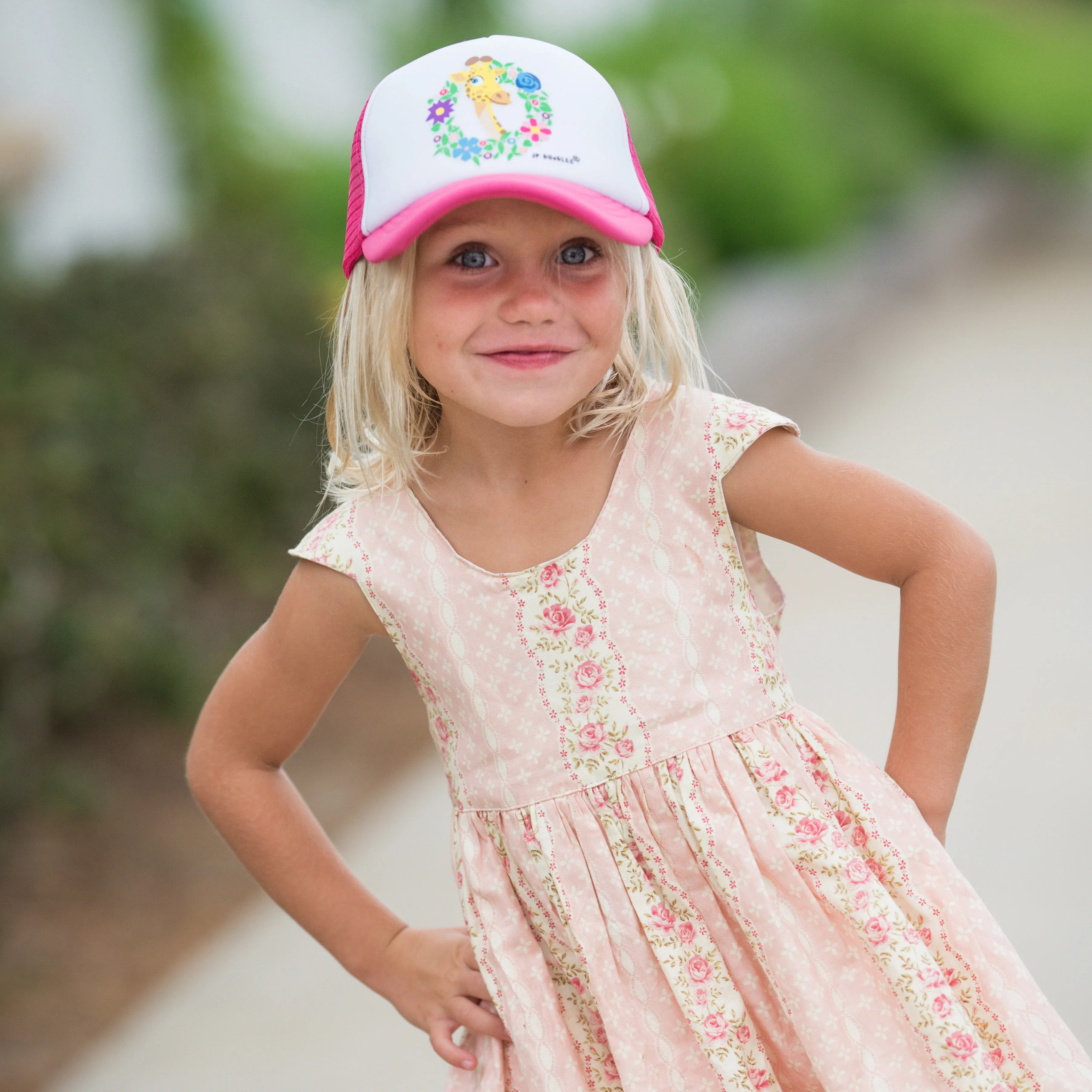 Giraffe Kids Trucker Hat