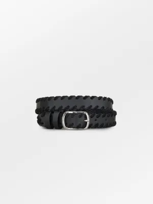 Glossy Rhea Braided Belt