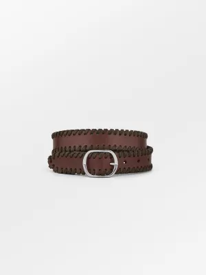 Glossy Rhea Braided Belt