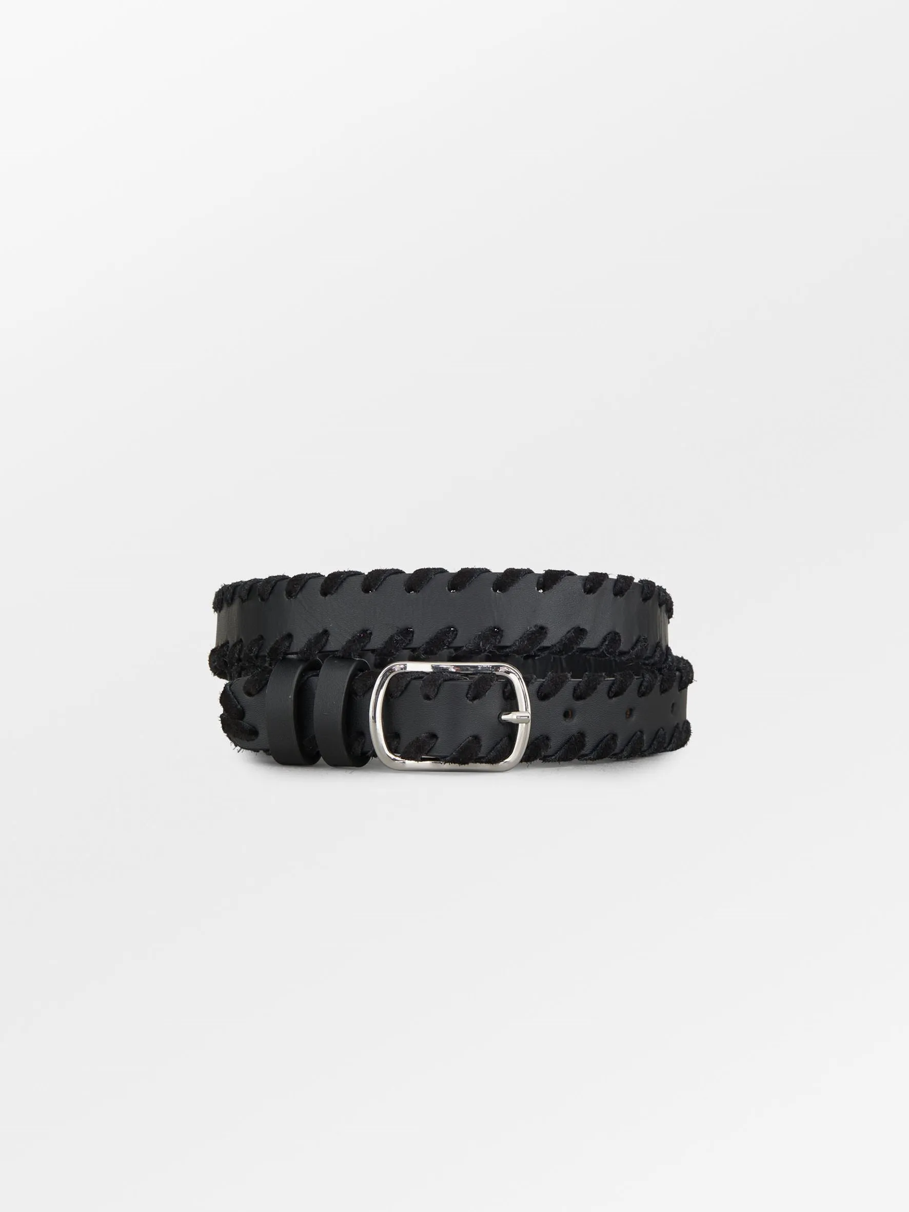 Glossy Rhea Braided Belt