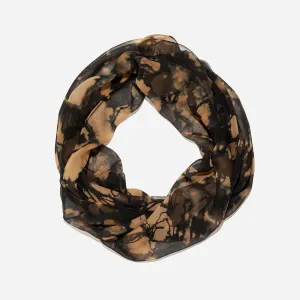 Golden Chiffon Scarf
