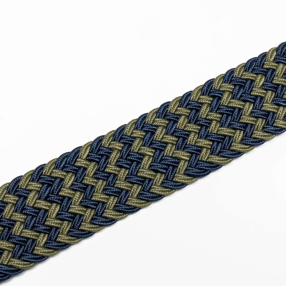 Golf elastic & stretchy braided belt