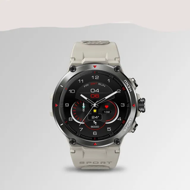 GPS AMOLED Display Water Resistant  Long Battery Life Smart watch
