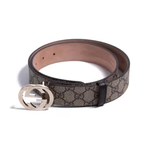Gucci GG Interlocking Supreme Belt