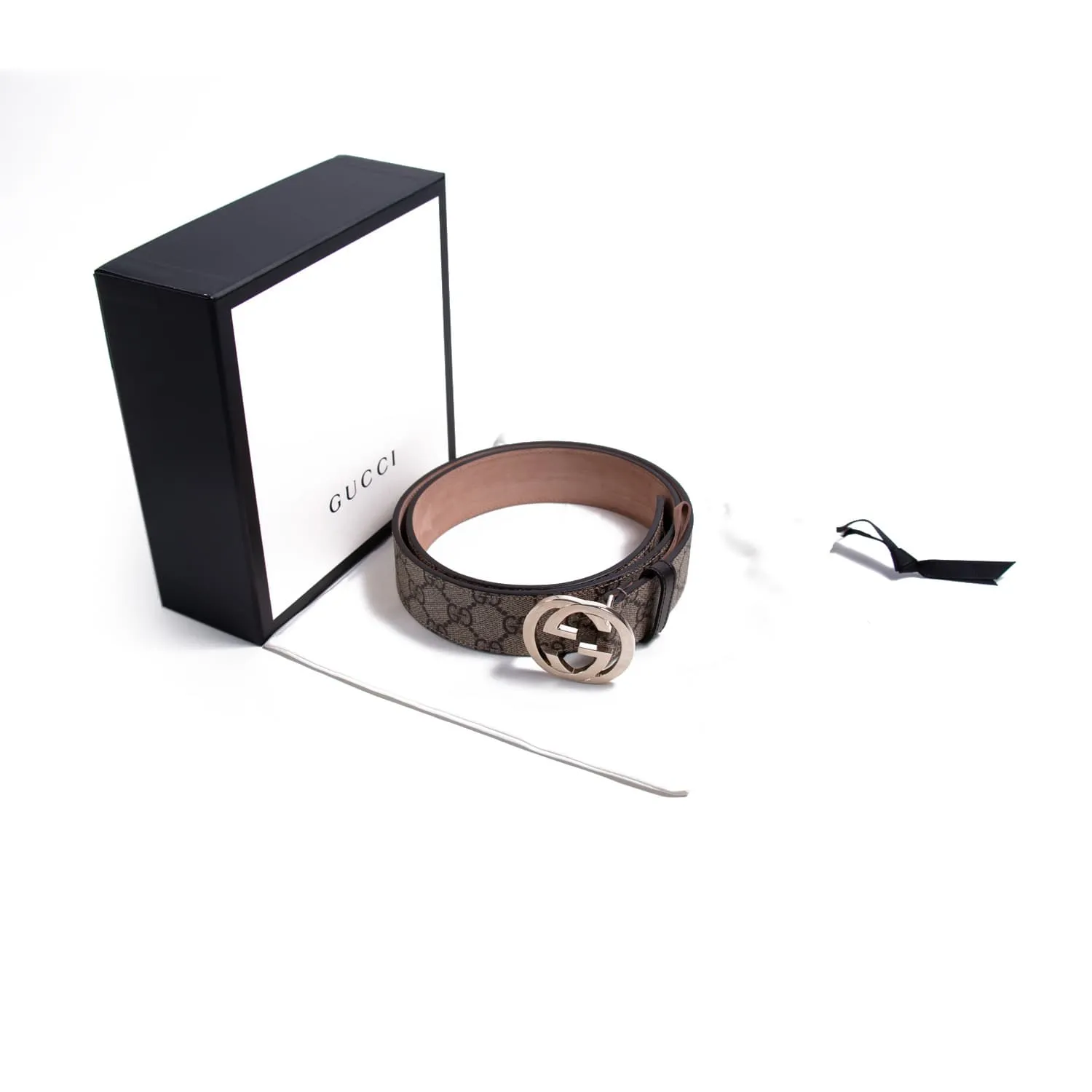 Gucci GG Interlocking Supreme Belt