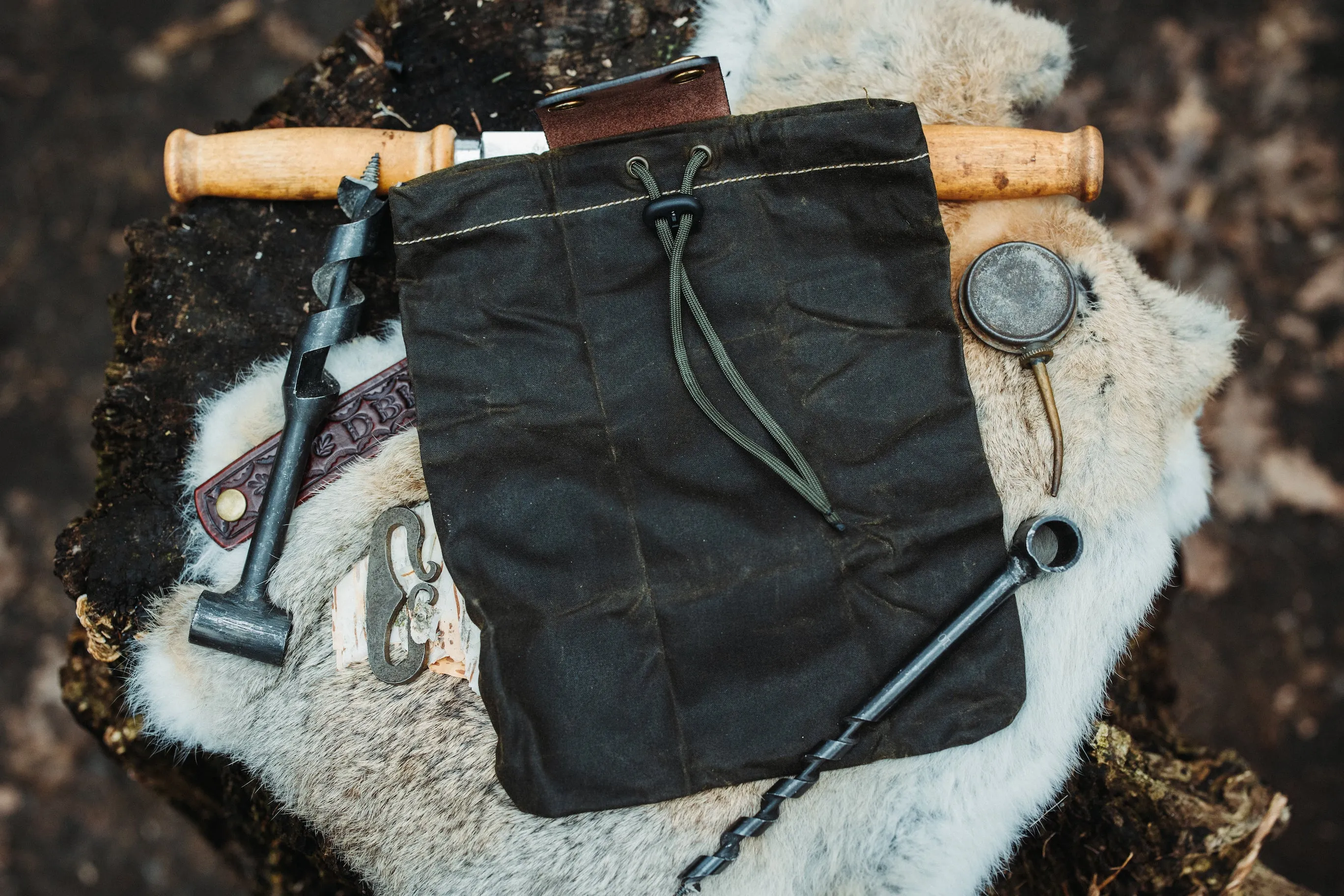 Handmade DBK Foraging Pouch