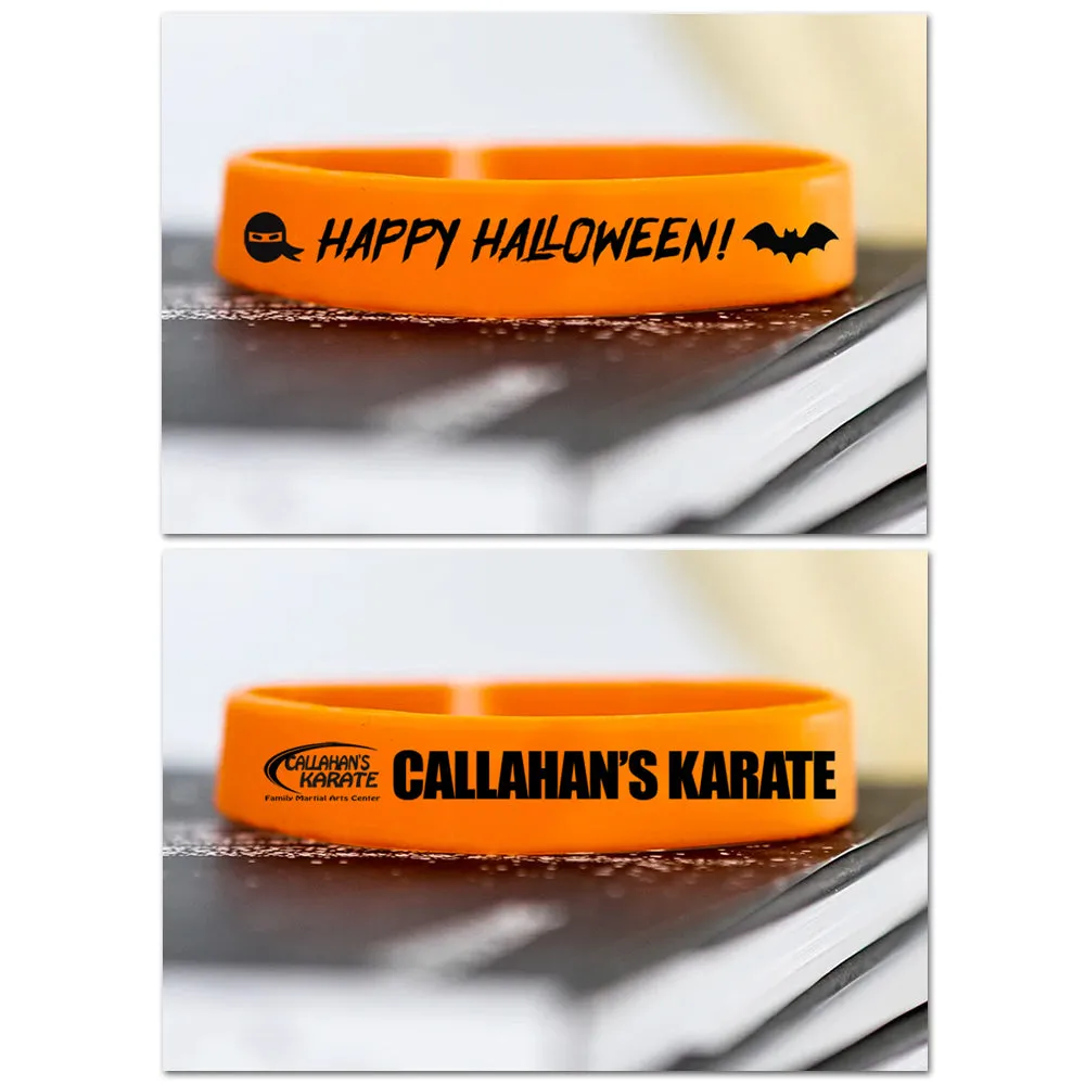 Happy Halloween Glow-In-The-Dark Wristbands!